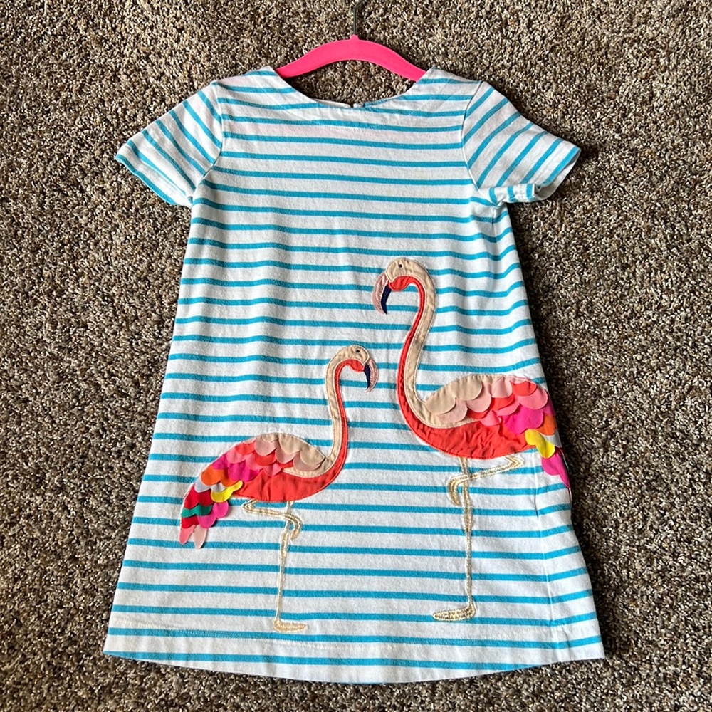 Mini Boden flamingo tunic/dress